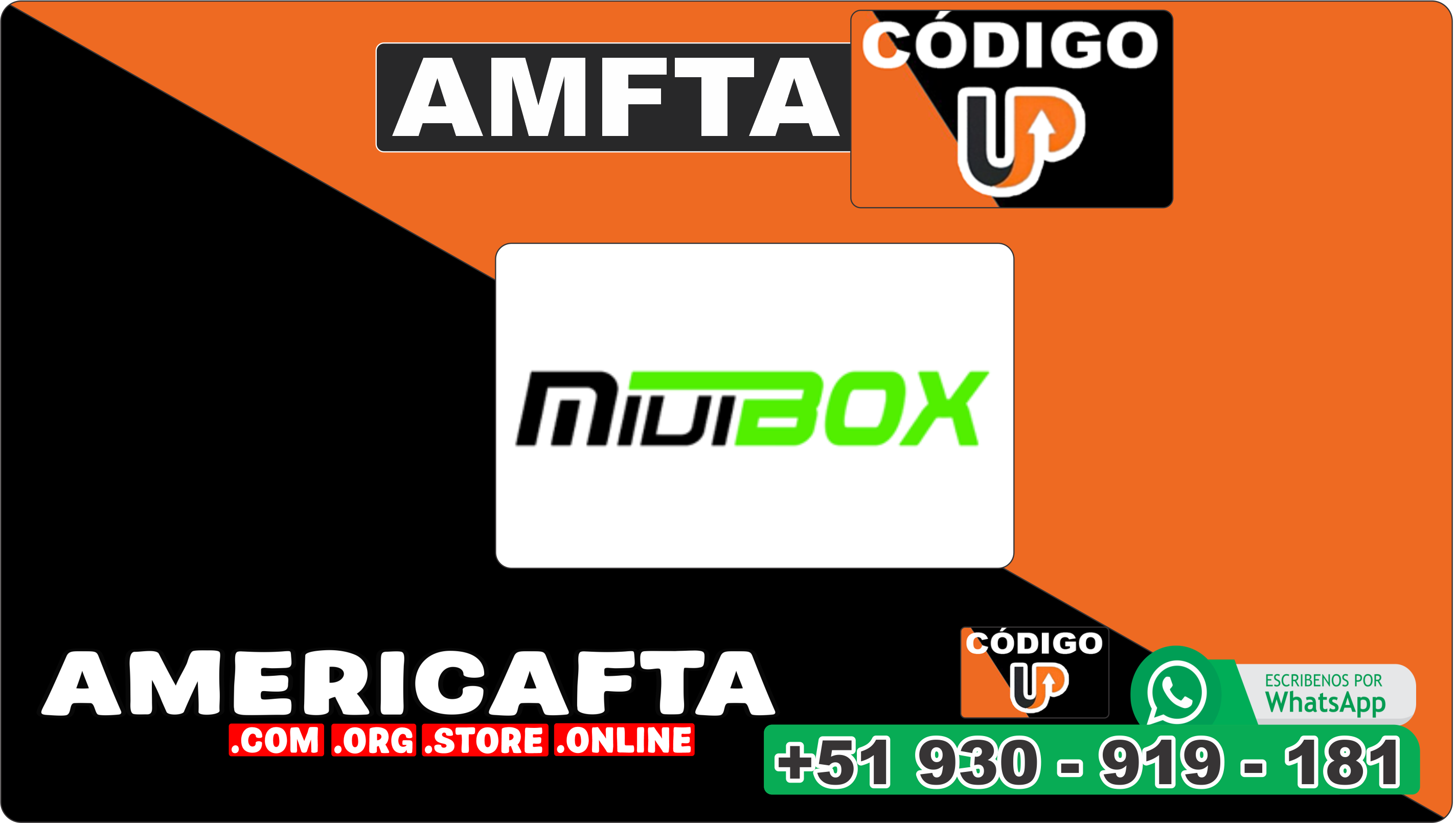 AMERICAFTA.COM - SERVICIO CODIGOS UP - MIUIBOX 